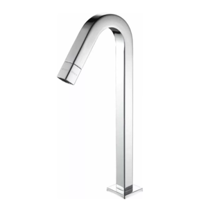 Torneira Cuba Pia Mesa Bancada para Banheiro Lavabo Lavatório Metal Inox Bica Alta 1/4