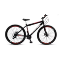 Ver imagem 1 de Bicicleta Mountain Bike Velox Aro 29 Freio Disco 21v Ello Cor:preto/vermelho