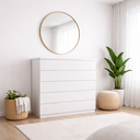 Ver imagem 1 de Cômoda 5 Gavetas 86cm Florença  