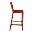Ver imagem 2 de Banqueta Alta Cozinha Vermelho Empilhável Urano em Polipropileno Acrilys