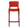 Banqueta Alta Cozinha Vermelho Empilhável Urano em Polipropileno Acrilys - 3