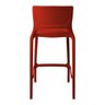 Banqueta Alta Cozinha Vermelho Empilhável Urano em Polipropileno Acrilys - 4