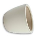 Ver imagem 2 de Vaso Cerâmica Kalanchoe (06) Off White Burguina