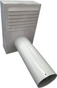 Ver imagem 1 de Chapéu Anti Retorno Alumínio 33CMX9CMX21CM 300 x 110mm