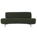 Ver imagem 6 de Sofá Orgânico 2 Lugares 150cm Argos Pés Titânio Linho Verde Musgo - Nexta Casa