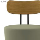 Ver imagem 5 de Kit 2 Poltronas Decorativas Lua Veludo SL 940 Moll