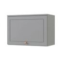 Ver imagem 2 de Armário Aéreo para Cozinha 60cm Americana Cinza Crystal