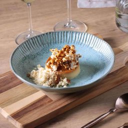 Jogo 4 Pratos Rasos e 4 Pratos Fundos Cerâmica Azul Linhas Breeze Porto Brasil Mesa Posta - 2 Jogo 4 Pratos Rasos e 4 Pratos Fundos Cerâmica Azul Linhas Breeze Porto Brasil Mesa Posta - 2