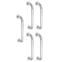 Ver imagem 1 de Alça de Apoio Barra Inox 30cm Kit 5 Unidades Cadeirante Idoso Acessibilidade Banheiro Box Corrimao S