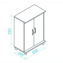 Balcão Multiuso 2 Portas  - 4