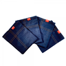 Conjunto de 4 (quatro) Guardanapos Blue Jeans - Feito Brasil Utensilios do Chef - 1
