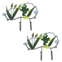 Ver imagem 3 de Gancho Ferro Kit 4 Uni Decoraçao Sapo Parede Bone Chaves Chapeu Bolsa Multiuso Sala Casa