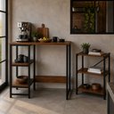 Ver imagem 1 de Kit Bancada Gourmet + Estante 3 Prateleiras