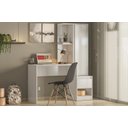 Ver imagem 4 de Bancada Office com Estante Walker Branco
