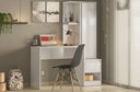 Ver imagem 4 de Bancada Office com Estante Walker Branco