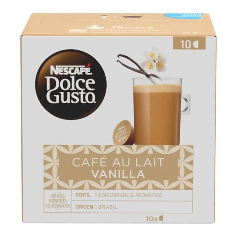 Café Dolce Gusto Au Lait Vanilla 10 Cápsulas 110g