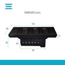 Ver imagem 4 de Dimmer S. Touch Triplo Preto-stella