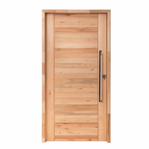 Kit Porta Pivotante Maciça de Eucalipto 214CMX127CM Clean Eco