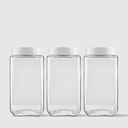 Ver imagem 1 de Kit com 3 Potes Quadrados Collection 2,2l Inox Escovado Invicta