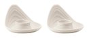 Ver imagem 1 de Conjunto de 2 Porta Ovos em Plástico 100% Pós Consumo 12.3x12xh7.3 Cm - Tierra - Branco Leite - Guzz