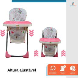 Cadeirão de Alimentação Bebê Cadeira Refeição Impactus Balões - Baby Style - 5