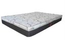 Ver imagem 2 de Cama box baú viúva corino preto + colchão castor premium tecnopedic 120x203