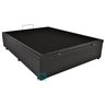 Cama box baú viúva corino preto + colchão castor premium tecnopedic 120x203 - 3