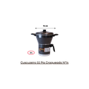 Ver imagem 5 de Cuscuzeiro 02 Partes Nº14 Rizzolar: a Arte de Preparar Cuscuz Perfeito e Elegante Cuscuzeiro Rizzola