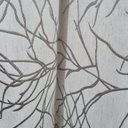 Ver imagem 3 de Cortina Tecido Linho Bordado 3,00x2,50 Branco