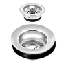 Válvula Pia Cozinha Americana Escoamento 3.1/2 Metal:Cromado - 6