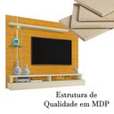 Ver imagem 4 de Painel para Tv de até 55" Suspenso Éden Naturale/off White