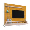 Ver imagem 3 de Painel para Tv de até 55" Suspenso Éden Naturale/off White