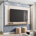 Ver imagem 2 de Painel para Tv até 65 Polegadas 1,80m com Impressão 3d Intense Caemmun Madeir/off