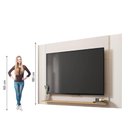 Ver imagem 5 de Painel para Tv até 65 Polegadas 1,80m com Impressão 3d Intense Caemmun Madeir/off