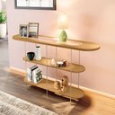 Ver imagem 3 de Home Suspenso Zenith Cinamomo Off White com Aparador Infinity Cinamomo - Hb Móveis