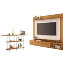 Ver imagem 1 de Home Suspenso Zenith Cinamomo Off White com Aparador Infinity Cinamomo - Hb Móveis