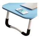 Ver imagem 4 de Mesa Portatil Multiuso Notebook Dobravel Azul