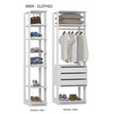 Ver imagem 3 de Módulo para Closet 6 Prateleiras 3 Gavetas 