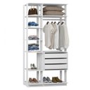 Ver imagem 1 de Módulo para Closet 6 Prateleiras 3 Gavetas 