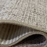 Tapete Redondo Sisal Sintético Natural Ø135cm Antiderrapante Fastlar Tapete Sisal - 3