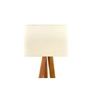 Ver imagem 3 de Luminária de Chão Tripé Classic com Cúpula Abajur Off White/nature