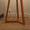 Ver imagem 4 de Luminária de Chão Tripé Classic com Cúpula Abajur Off White/nature