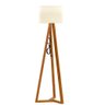 Luminária de Chão Tripé Classic com Cúpula Abajur Off White/nature - 2