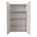 Ver imagem 4 de Armário Alto Aéreo 2 Portas 135cm Arizona CabeCasa MadeiraOriginals Branco