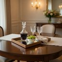 Ver imagem 4 de Bandeja Decorativa Espelhada Retangular de Madeira Premium