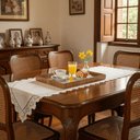 Ver imagem 1 de Bandeja Decorativa Espelhada Retangular de Madeira Premium