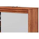 Ver imagem 2 de Rack Bancada P/tv até 55 Pol Grecia 100% Mdf C/ Nichos e Pés 154cm Cinamomo/off White - Permóbili