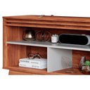 Ver imagem 3 de Rack Bancada P/tv até 55 Pol Grecia 100% Mdf C/ Nichos e Pés 154cm Cinamomo/off White - Permóbili