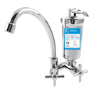 Ver imagem 1 de Torneira Filtro Cozinha Bica Móvel Parede ABS 1085 C-31 ¼ Vol