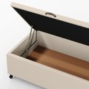 Ver imagem 5 de Base para Cama Box Baú Solteiro 88x188cm Hit I02 Corano Bege - Mpozenato